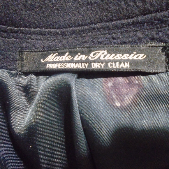 HALSTON Long Wool/Cashmere Winter Coat 44R **FIRM PRICE** - Picture 8 of 8